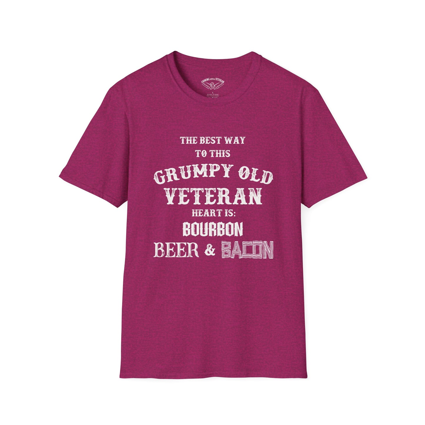 Grumpy Old Veteran Unisex Softstyle T-Shirt