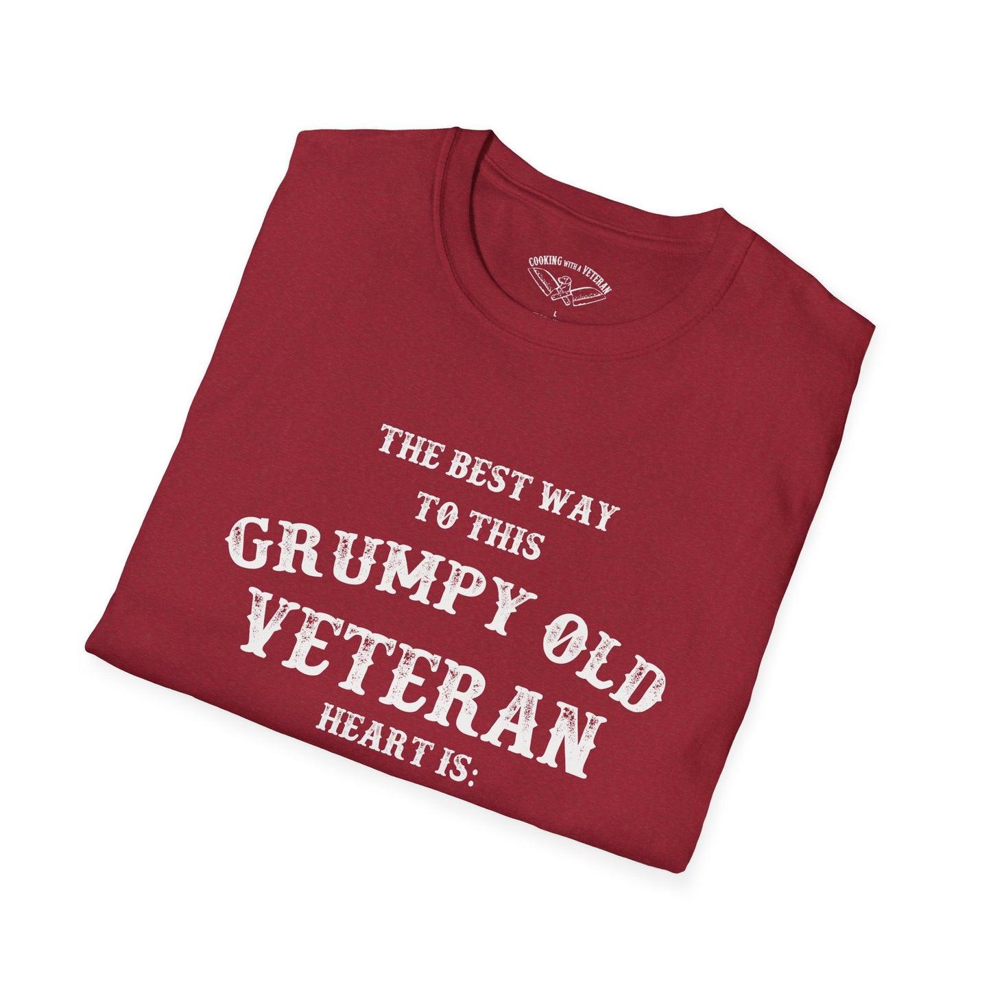 Grumpy Old Veteran Unisex Softstyle T-Shirt