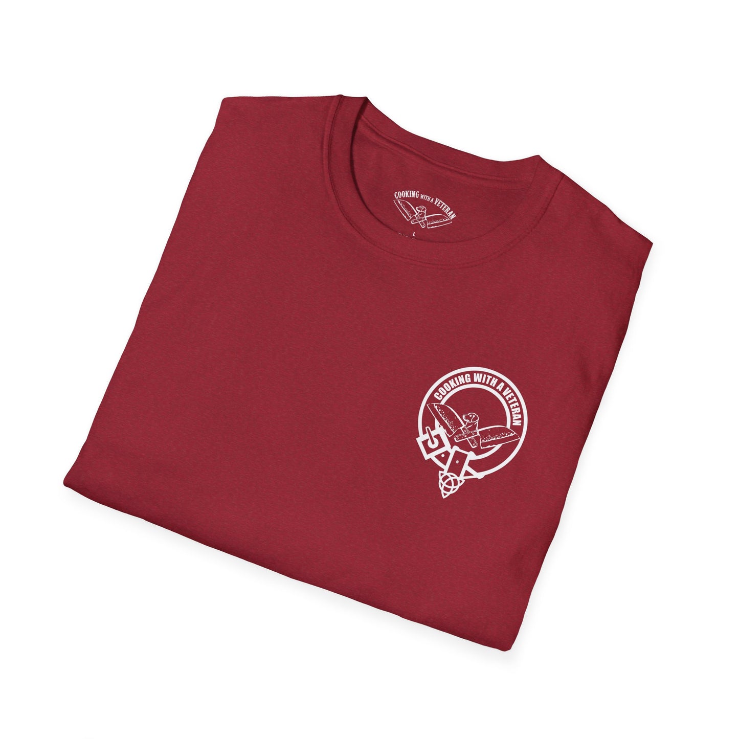 Cooking with a Veteran Seal Unisex Softstyle T-Shirt