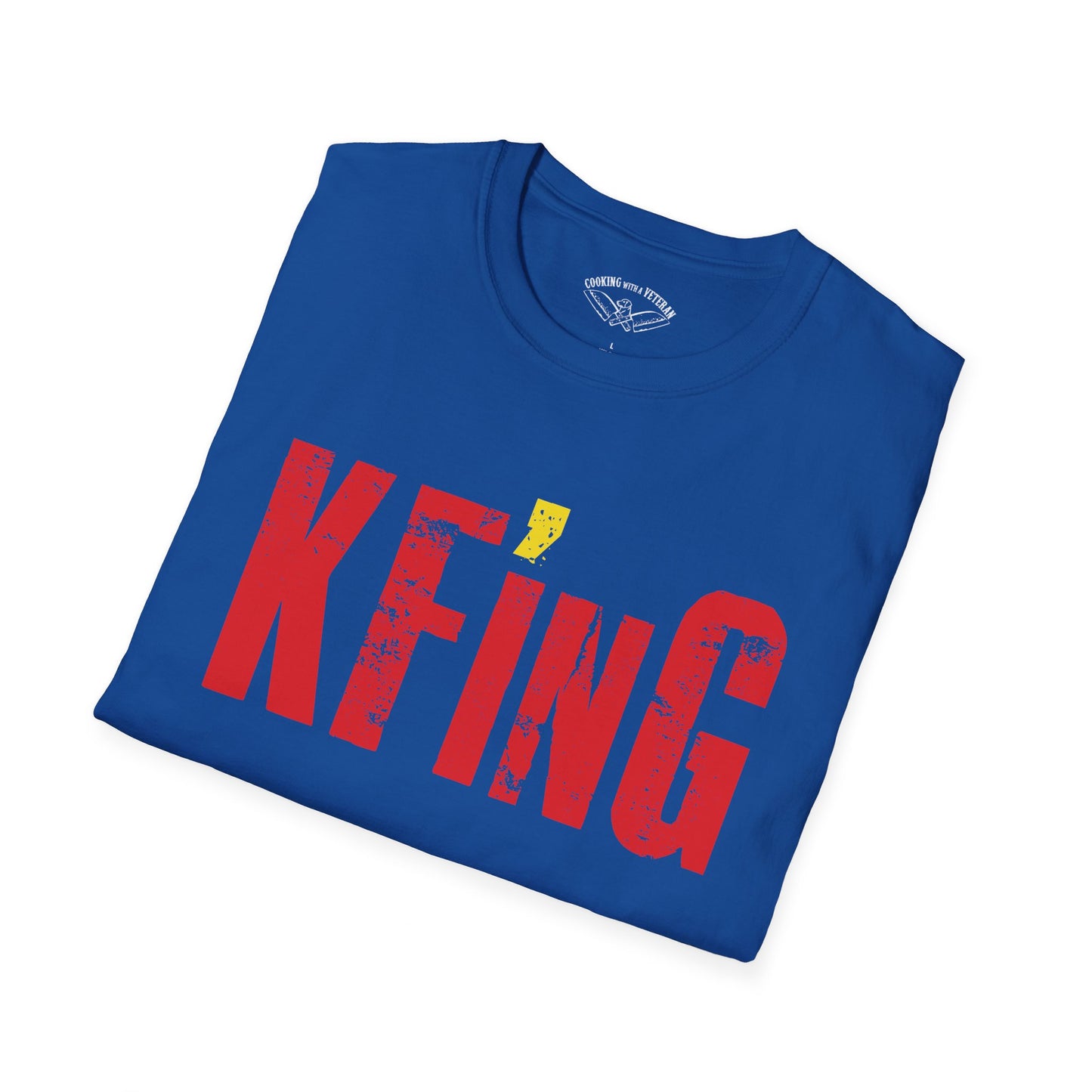KFinG Red and Gold Unisex Softstyle T-Shirt