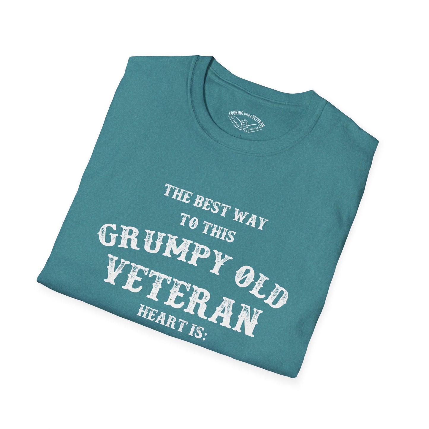 Grumpy Old Veteran Unisex Softstyle T-Shirt