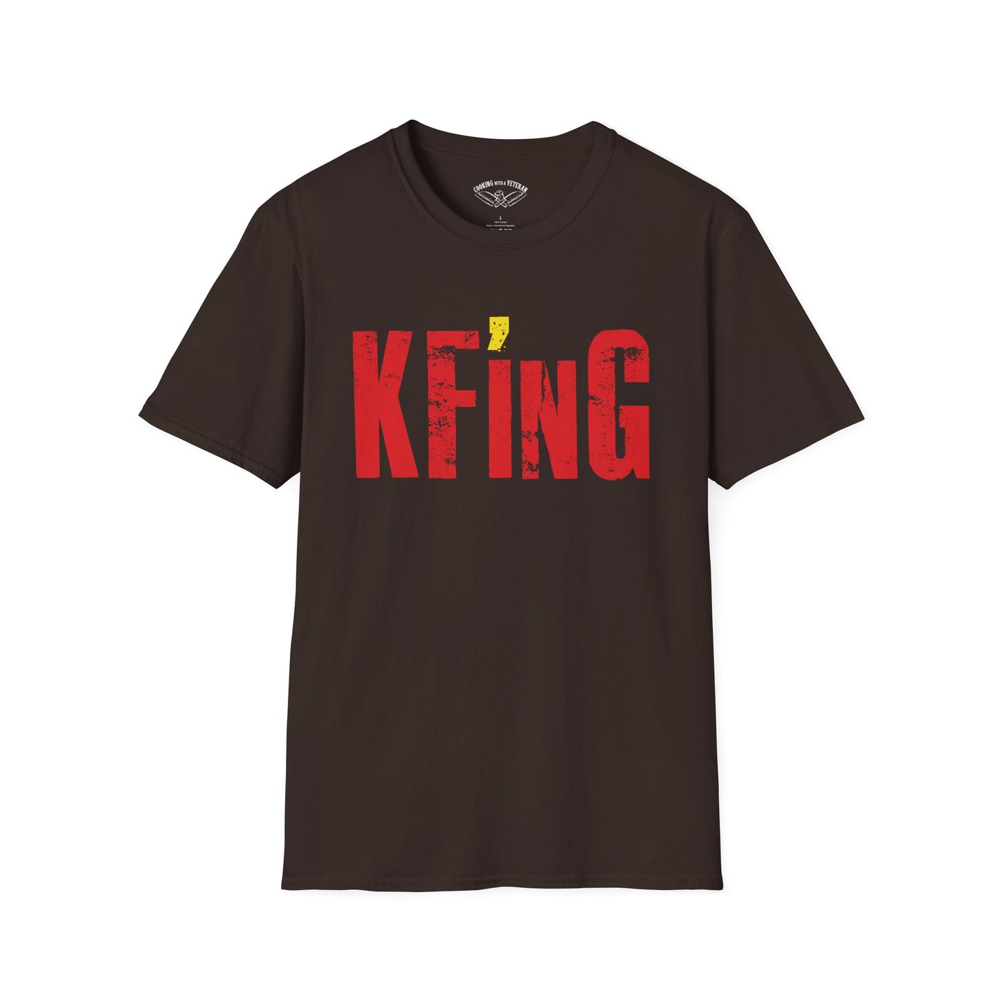 KFinG Red and Gold Unisex Softstyle T-Shirt
