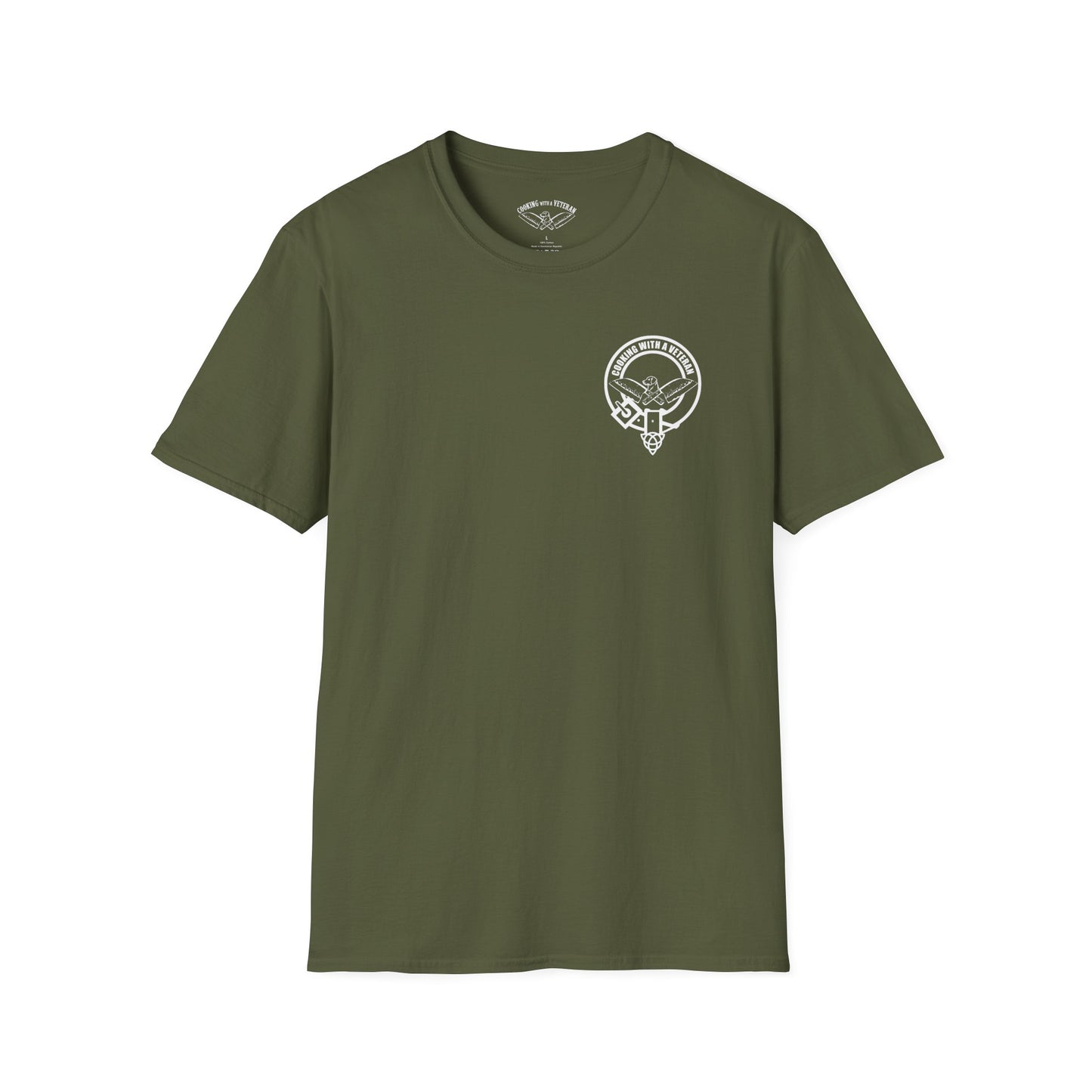 Cooking with a Veteran Seal Unisex Softstyle T-Shirt
