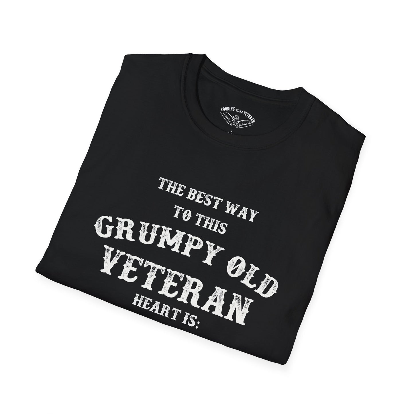 Grumpy Old Veteran Unisex Softstyle T-Shirt