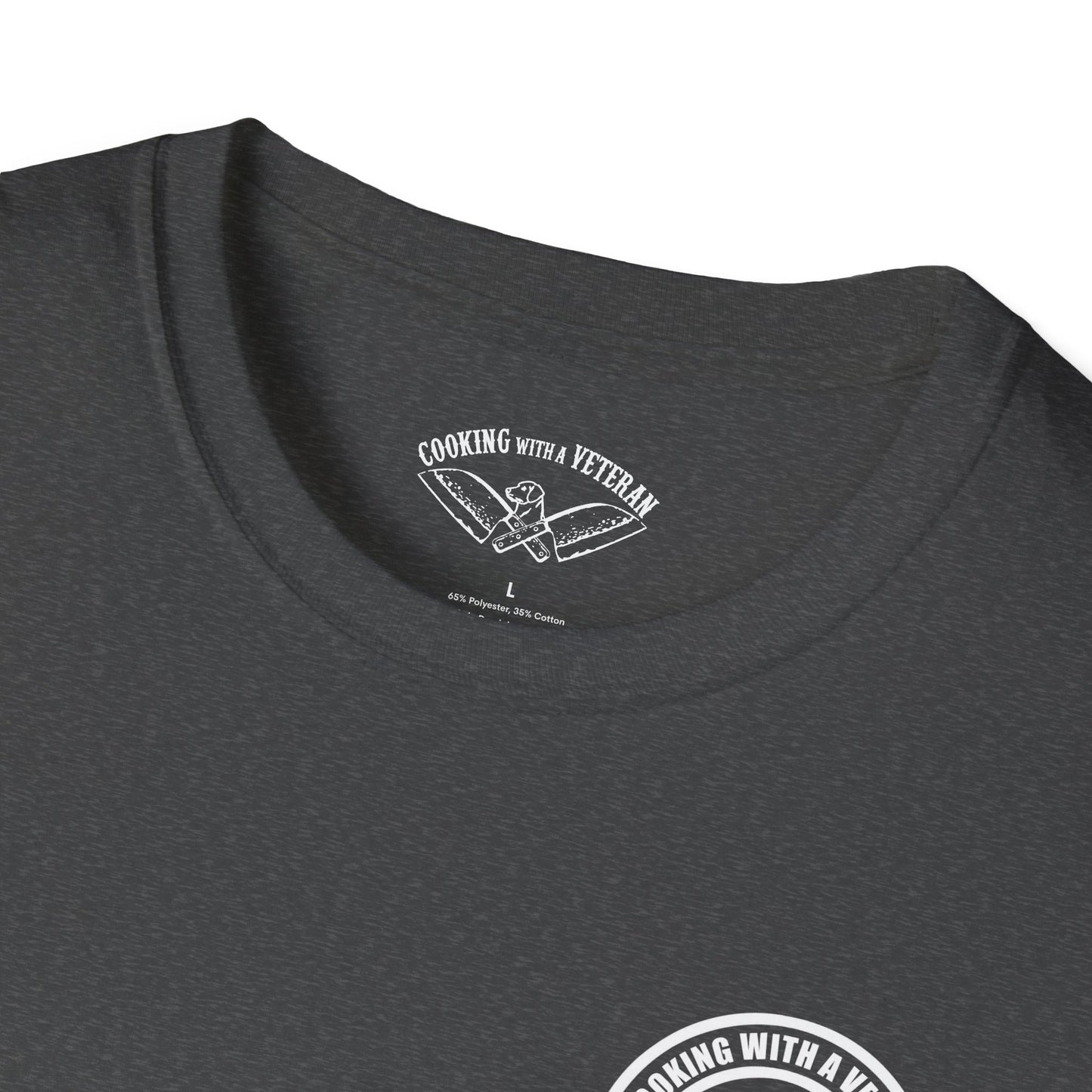 Cooking with a Veteran Seal Unisex Softstyle T-Shirt