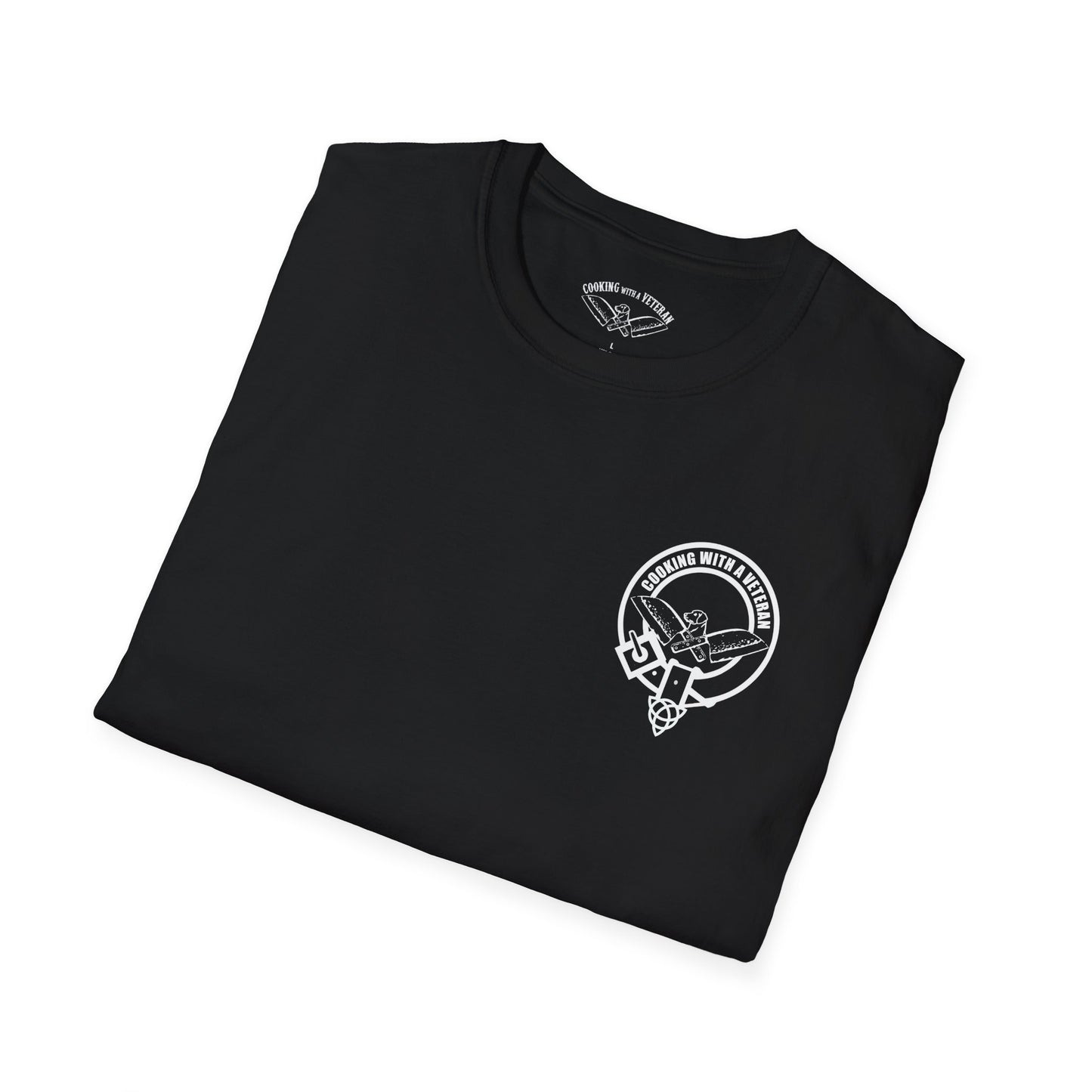 Cooking with a Veteran Seal Unisex Softstyle T-Shirt