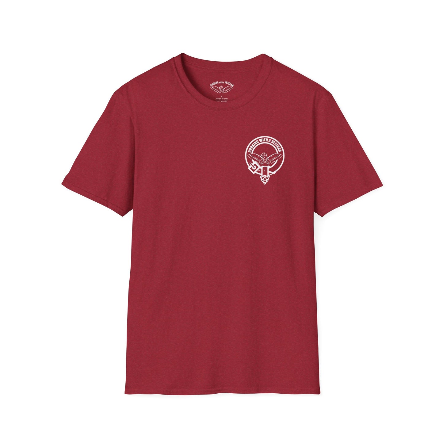 Cooking with a Veteran Seal Unisex Softstyle T-Shirt