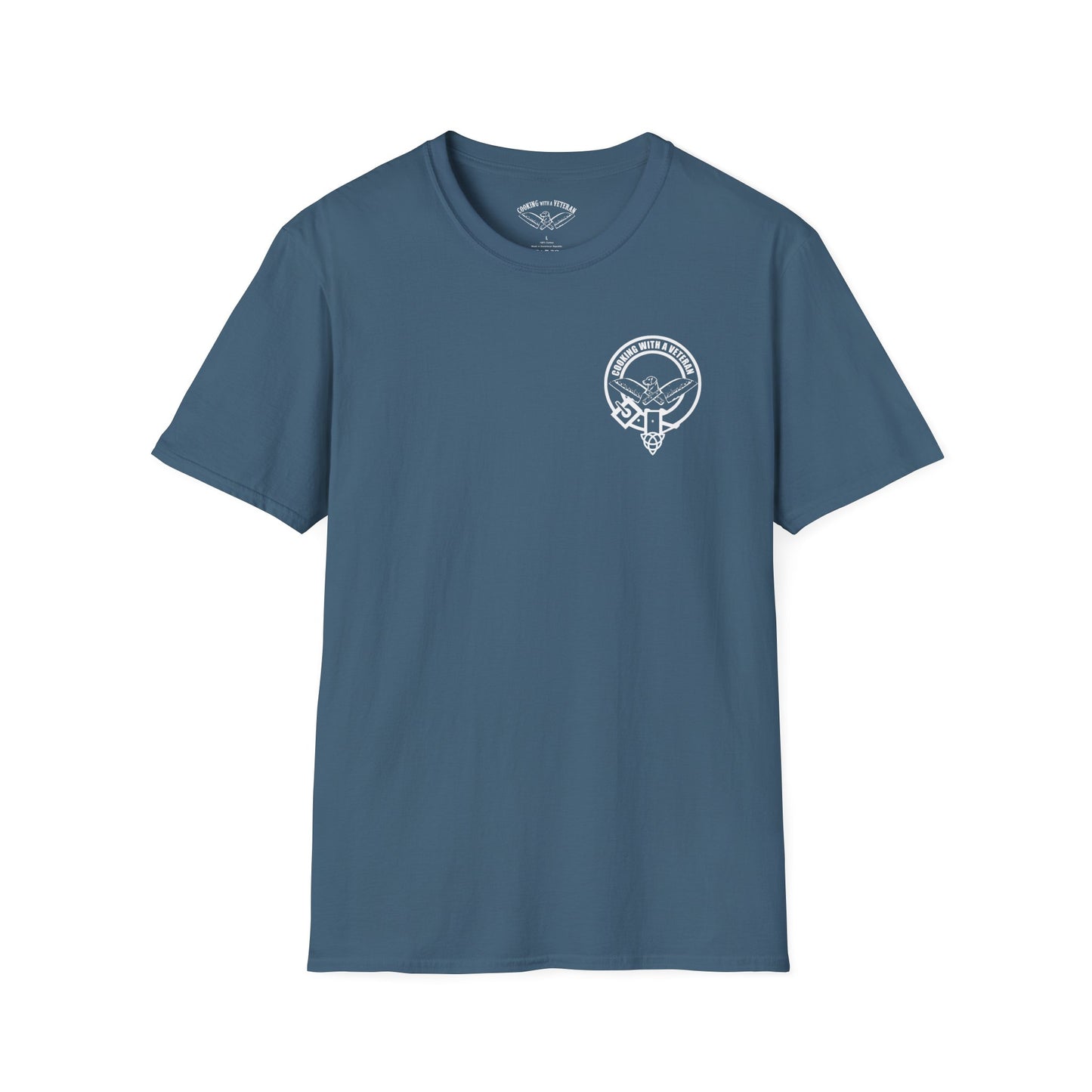 Cooking with a Veteran Seal Unisex Softstyle T-Shirt