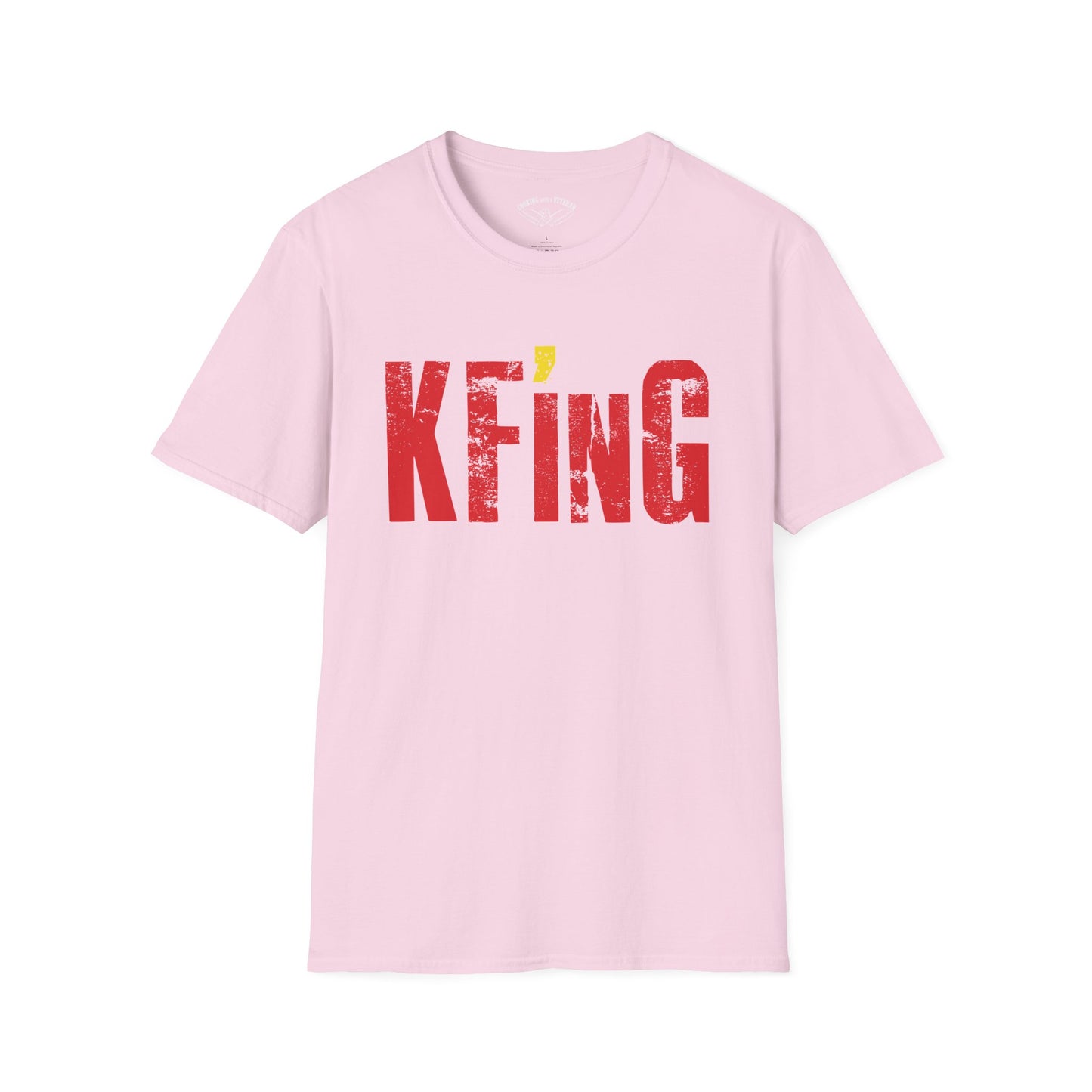 KFinG Red and Gold Unisex Softstyle T-Shirt
