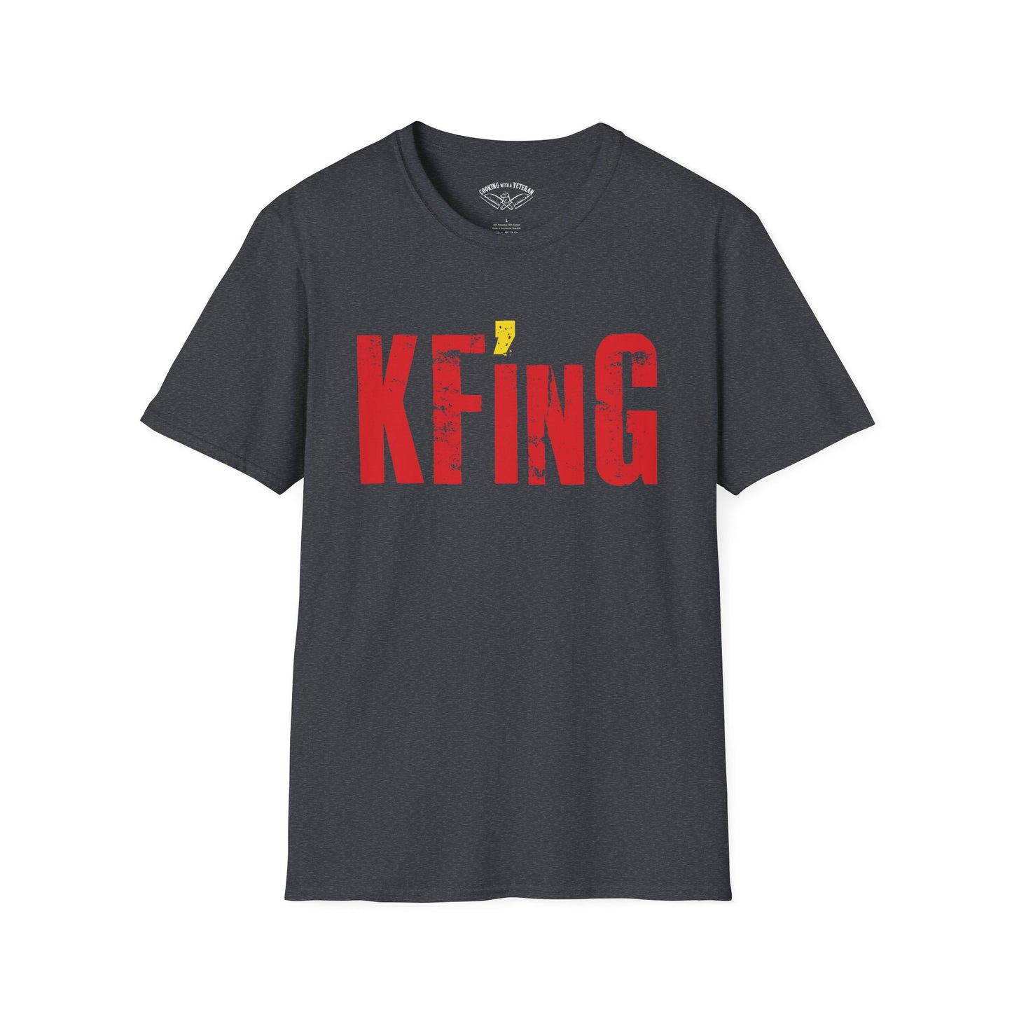 KFinG Red and Gold Unisex Softstyle T-Shirt