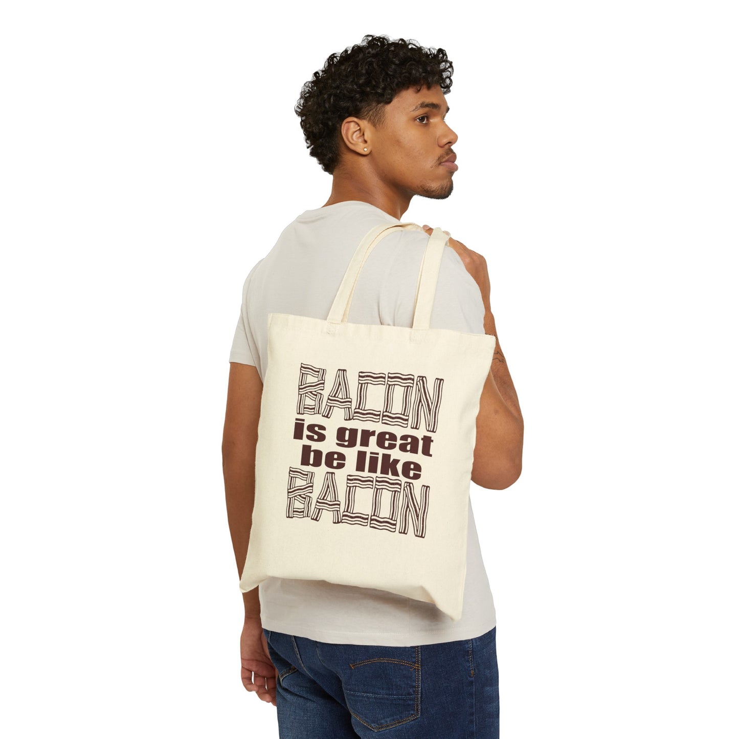 Bacon is Great Cotton Canvas Tote Bag