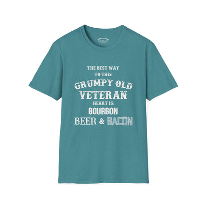 Grumpy Old Veteran Unisex Softstyle T-Shirt
