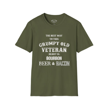 Grumpy Old Veteran Unisex Softstyle T-Shirt