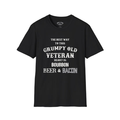 Grumpy Old Veteran Unisex Softstyle T-Shirt