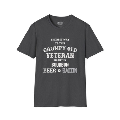 Grumpy Old Veteran Unisex Softstyle T-Shirt