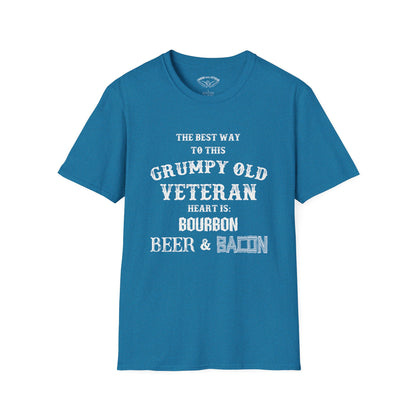 Grumpy Old Veteran Unisex Softstyle T-Shirt