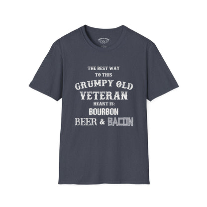 Grumpy Old Veteran Unisex Softstyle T-Shirt