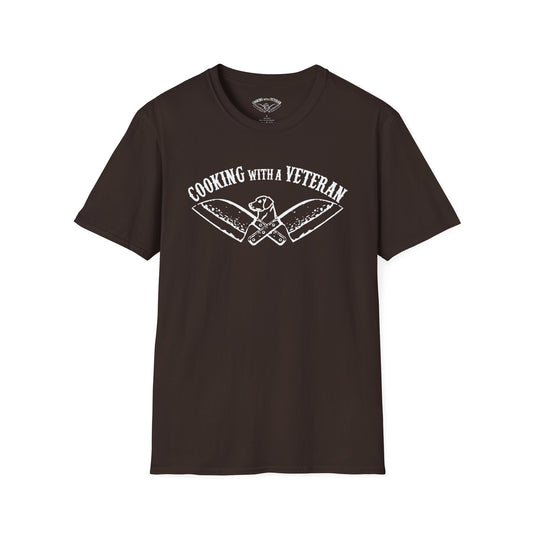 Cooking with a Veteran T's Unisex Softstyle T-Shirt