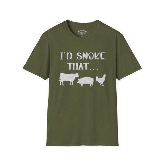 Id Smoke That Unisex Softstyle T-Shirt