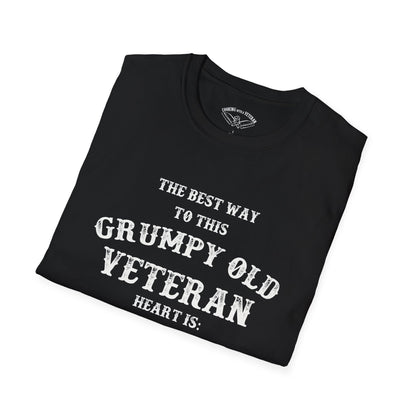 Grumpy Old Veteran Unisex Softstyle T-Shirt