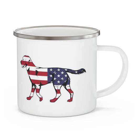GRUNT Enamel Camping Mug